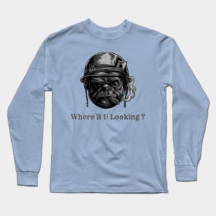 Where are you looking Long Sleeve T-Shirt